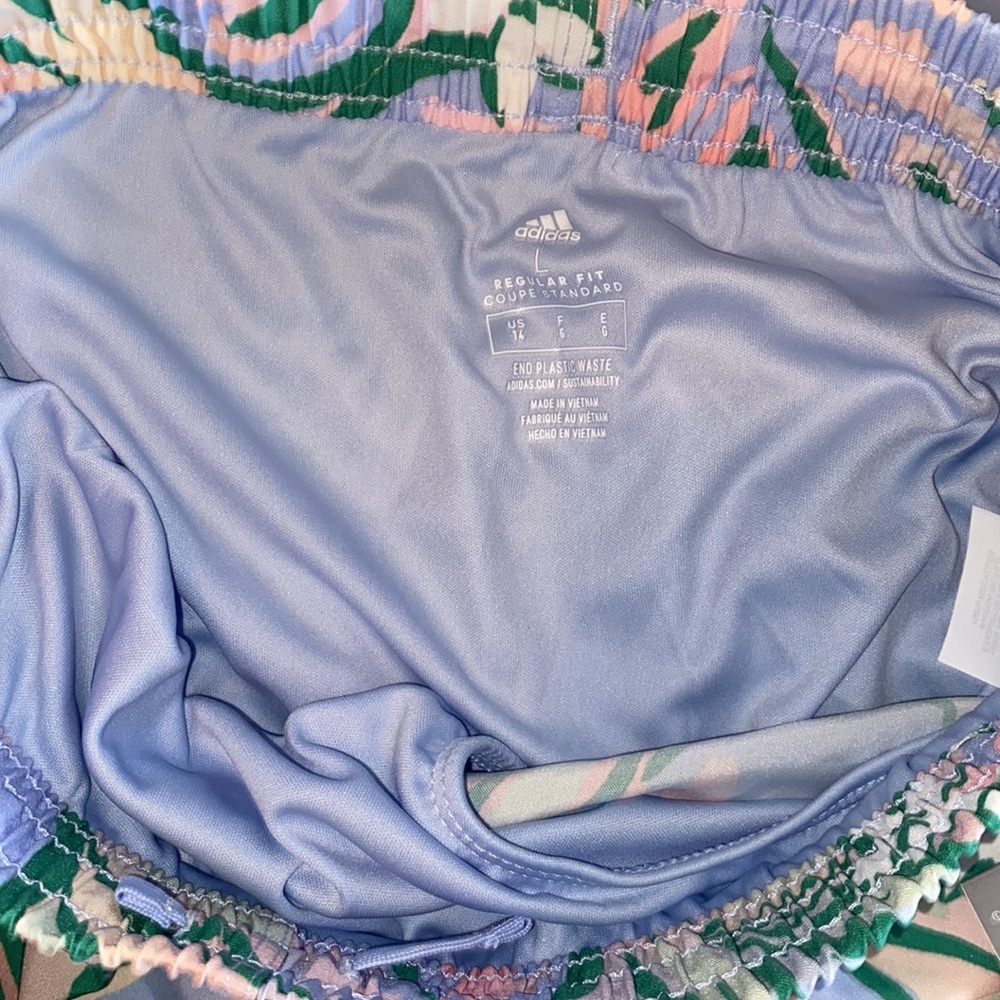 adidas Aeroready All Over Print Pacer Woven shorts - Picture 7 of 8